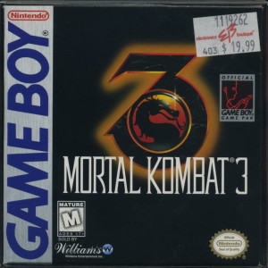 Mortal Kombat 3 (game boy) Game BoxBox My Games! Reproduction game boxes