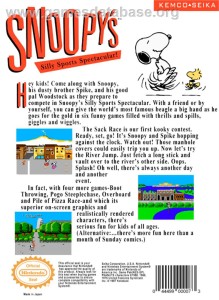 Snoopy's silly deals sports spectacular